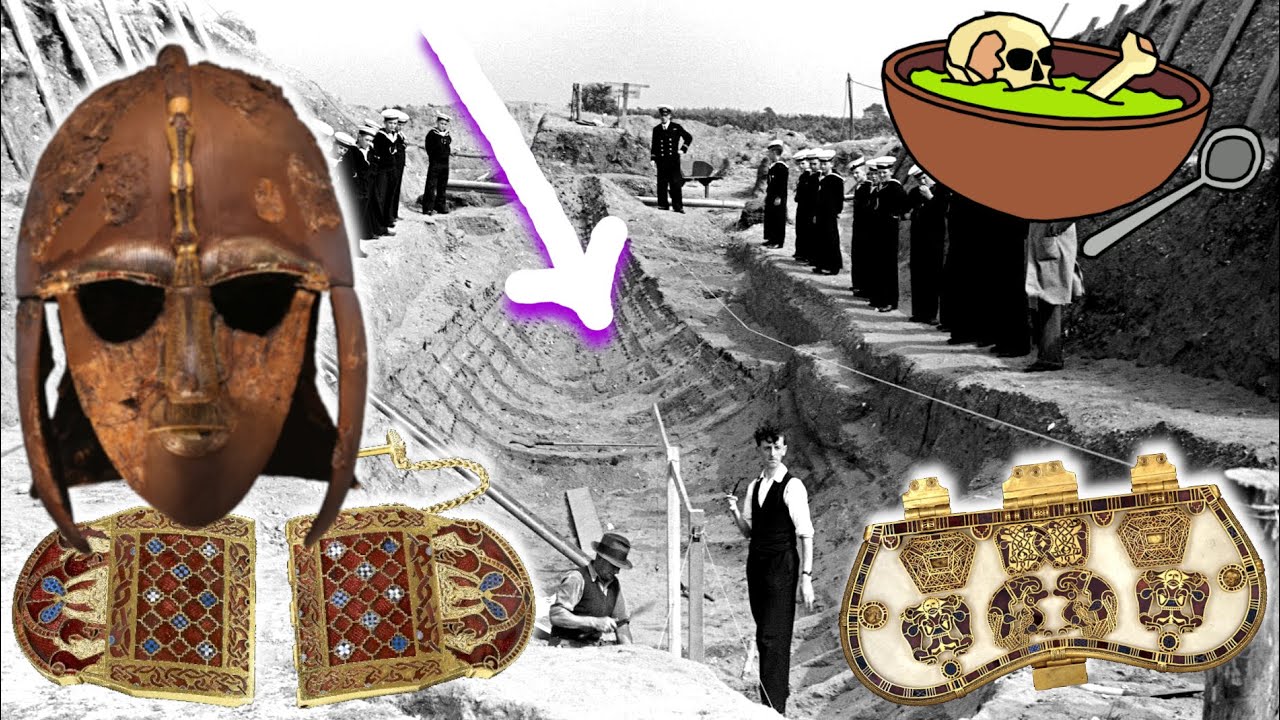 The REMARKABLE Saxon Ship Burial at Sutton Hoo