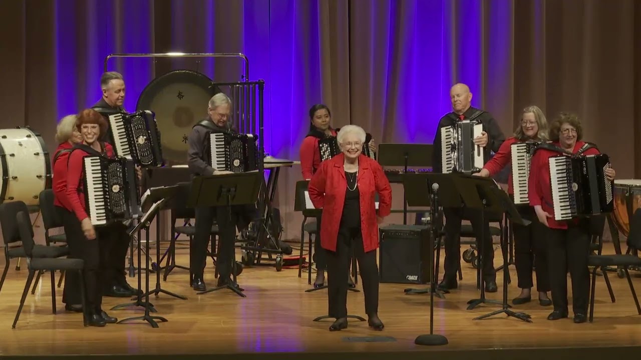 UMKC Community Accordion Ensemble ATG 2025 Performance - Conducted by Joan C. Sommers.