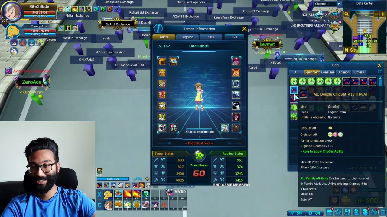 $10k+ Account Low DPS Problems - Digimon Masters Online
