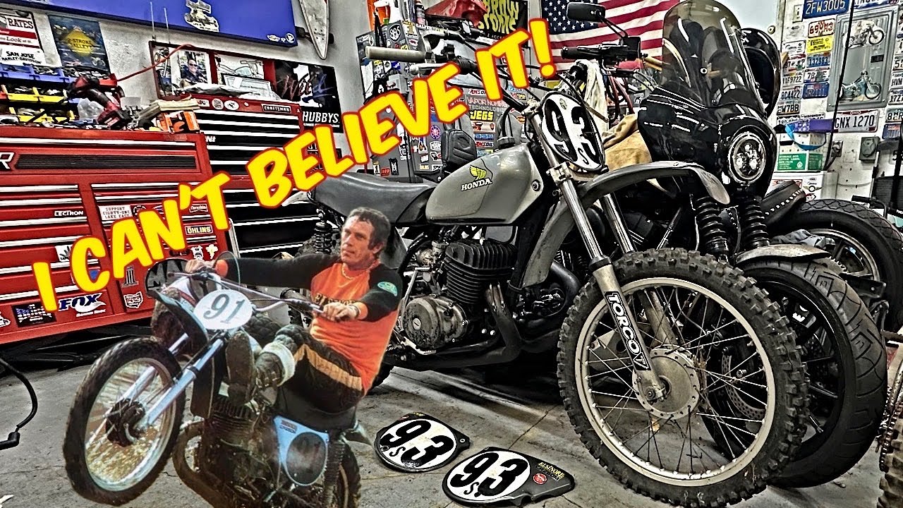 Steve McQueen Honda CR250m Elsinore Vintage Motocross Bike For Free!