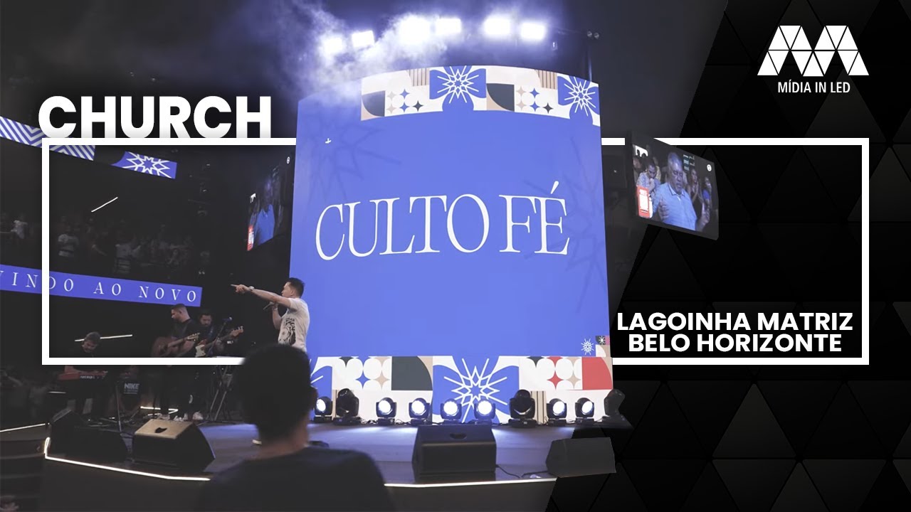 Igreja Batista Lagoinha Belo Horizonte Matriz l Cases Mídia in LED: Churchs