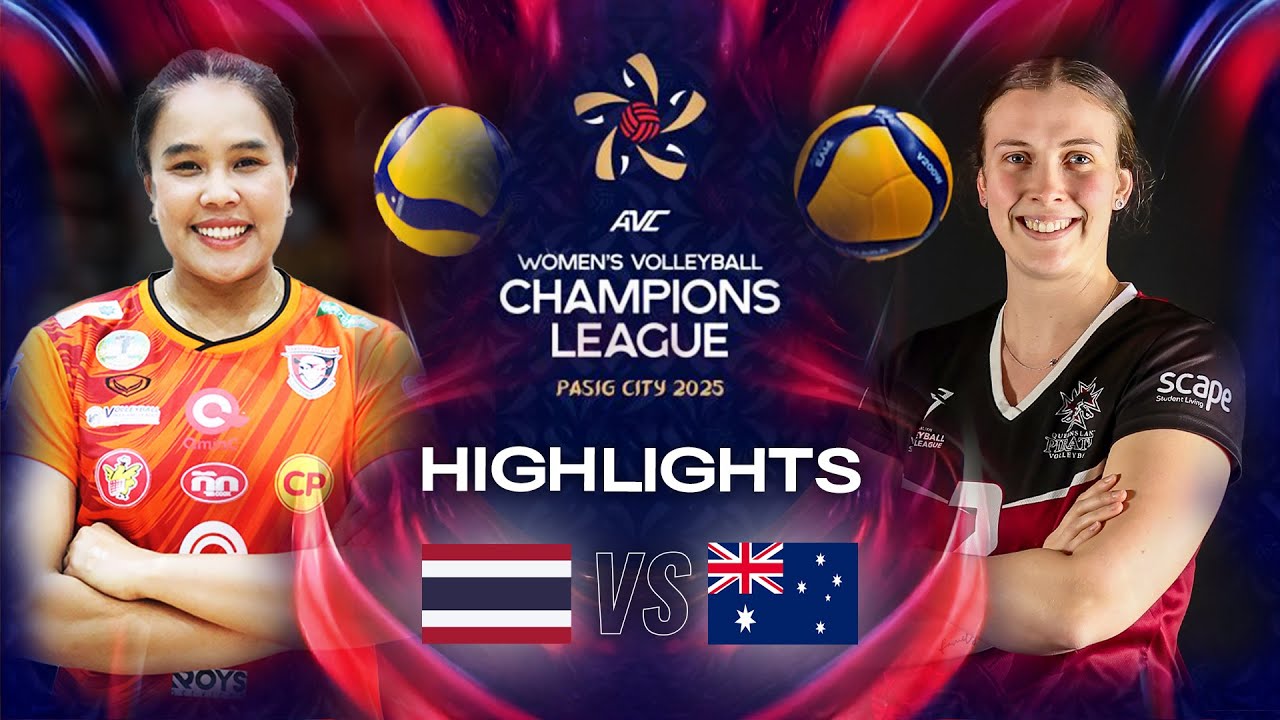 Korat 🇹🇭 vs. Queensland Pirates 🇦🇺 - AVC Champions League 2025 | Highlights - Pool Play