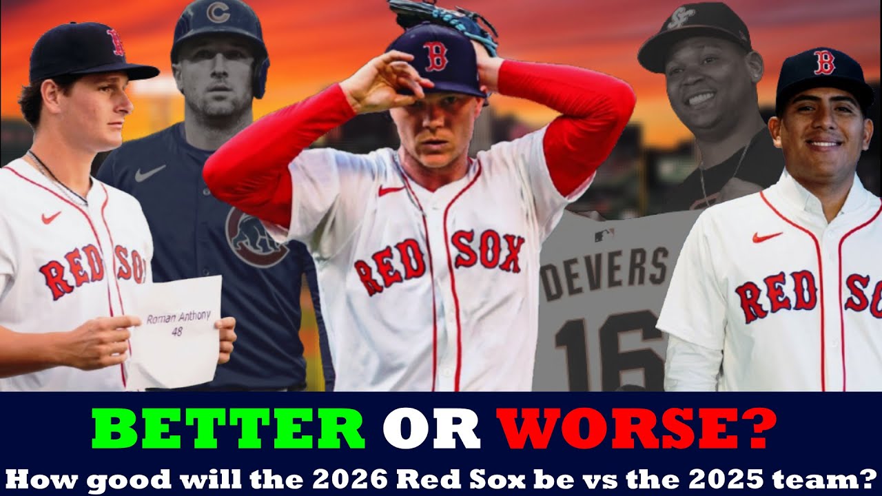 How much better are the Red Sox RIGHT NOW than they were in 2025?