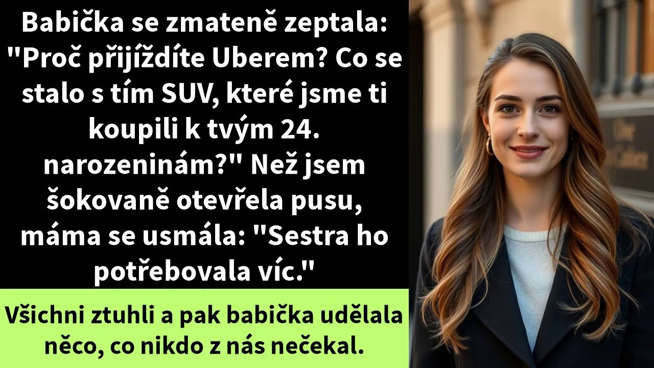 Babička se zmateně zeptala: 