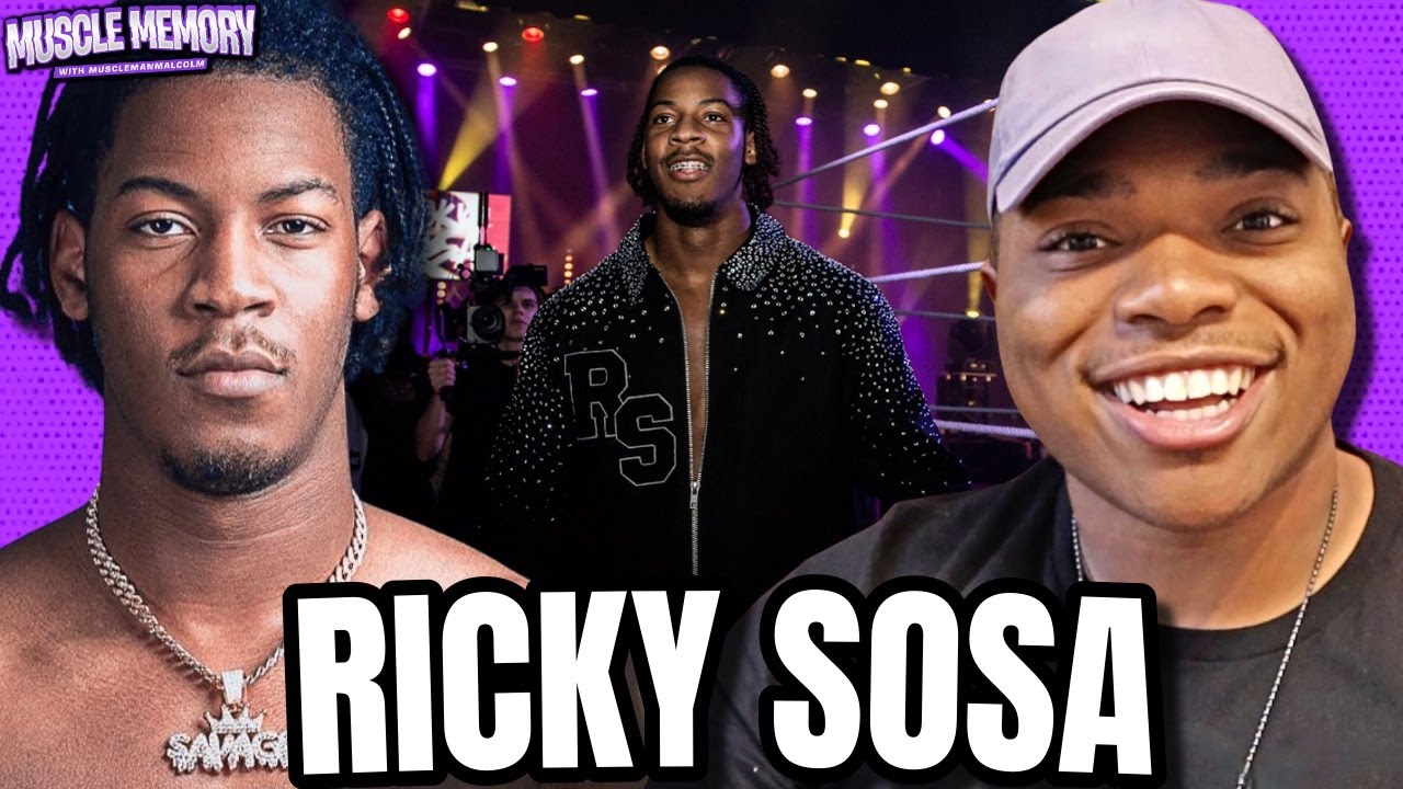 RICKY SOSA's Viral Entrance, Wanting To Join WWE, French Indie Wrestling | Muscle Memory