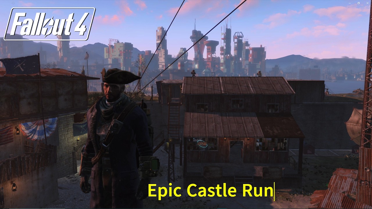 Fallout 4 Epic Castle RUn