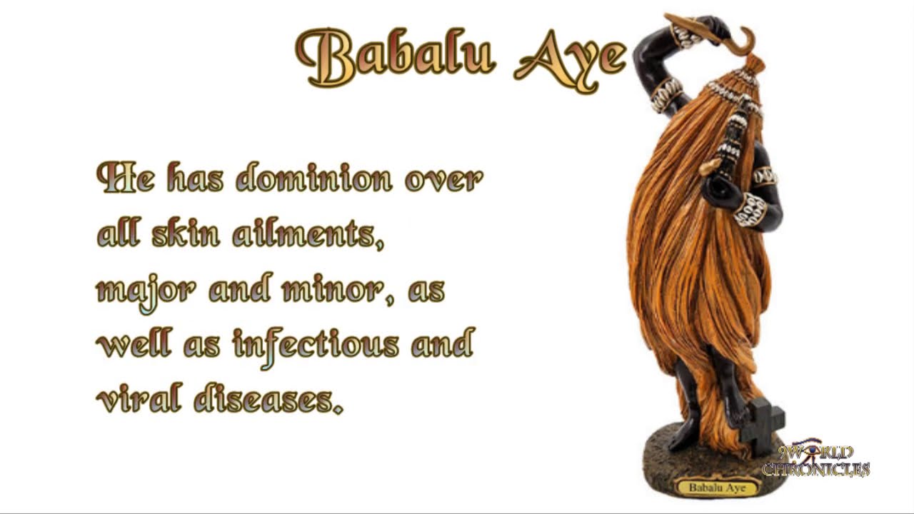 Babalu Aye Orisha Patron of those suffering, embodiment of disease and cures