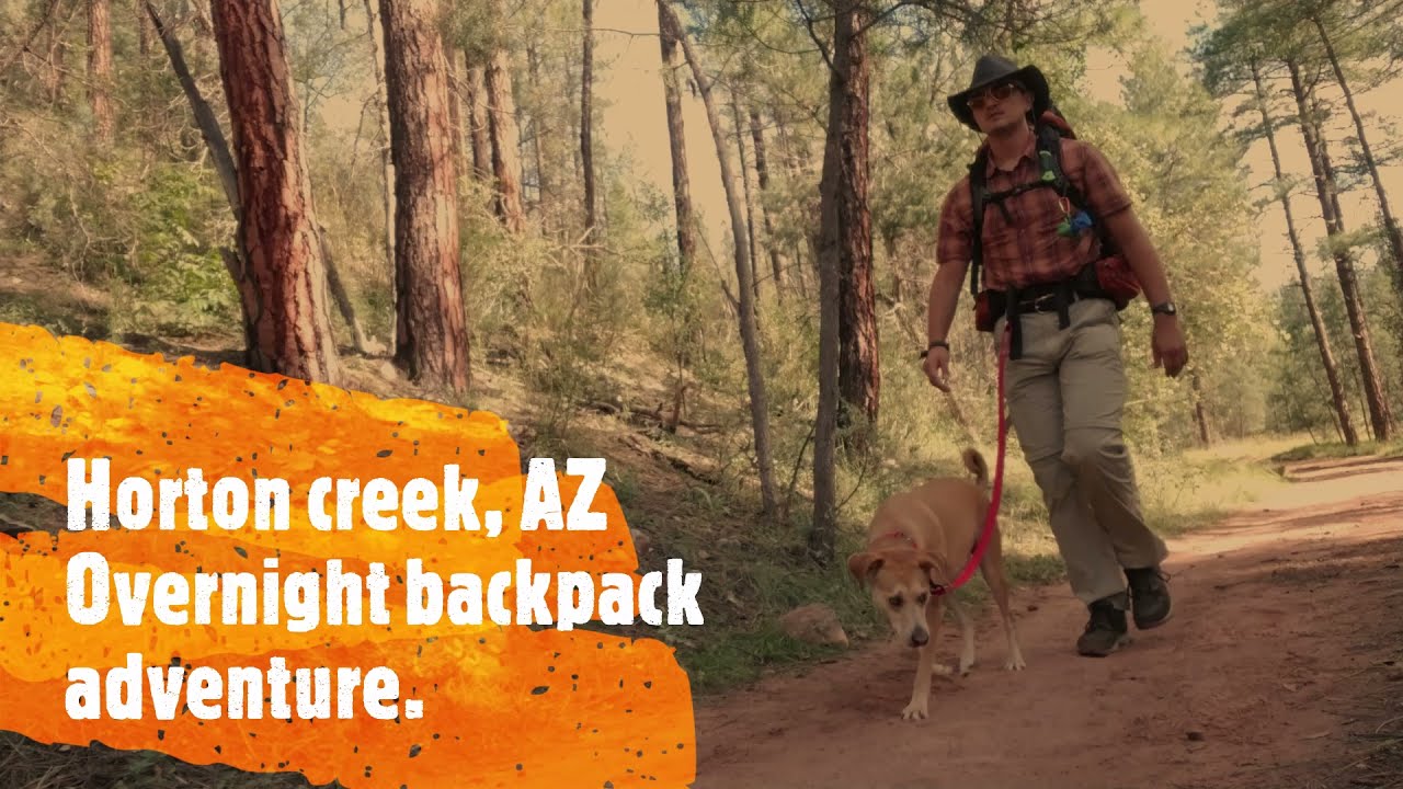 Horton Creek AZ backpack camping