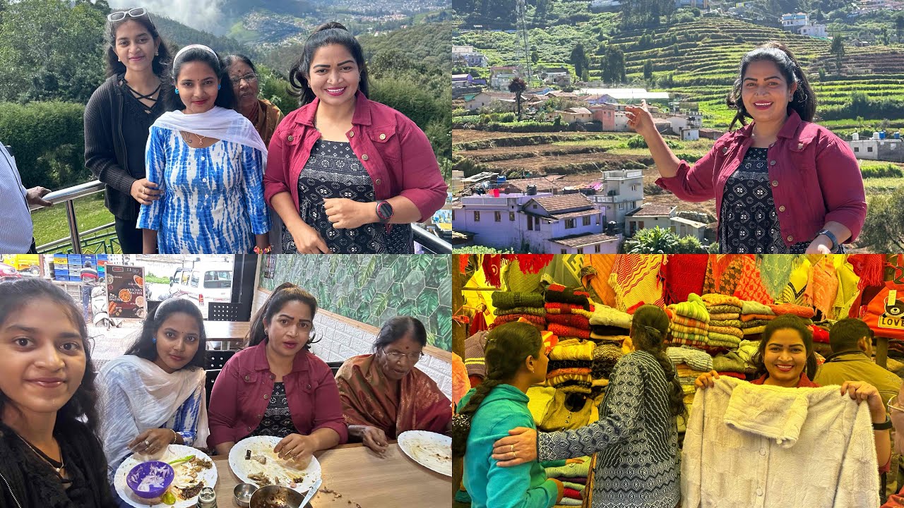 Ooty tour | Dodda betta veli enjoy chesamu | Cherry Sathakshi