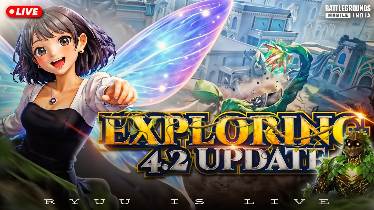 4.2 Update Classic Gameplay 🍀🧚🏽|Ryuu Is Live| #bgmilive #girlgamer #shortsfeed