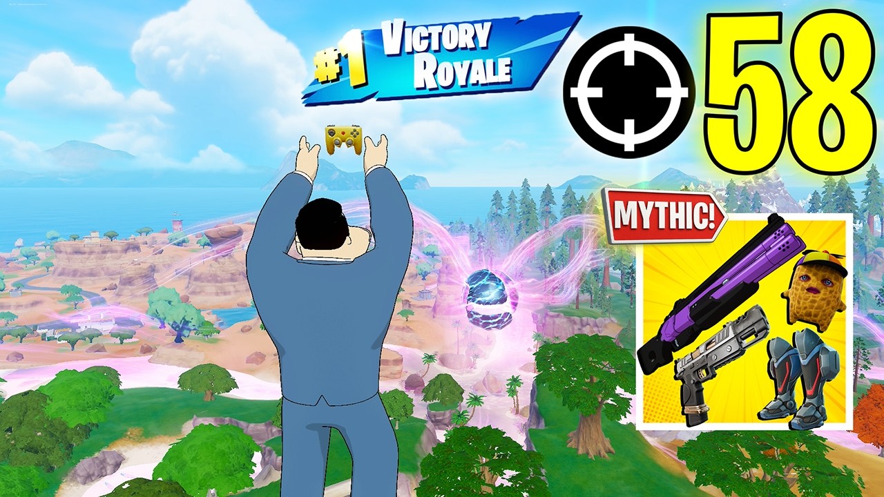 58 Elimination Solo Vs Squads Gameplay 