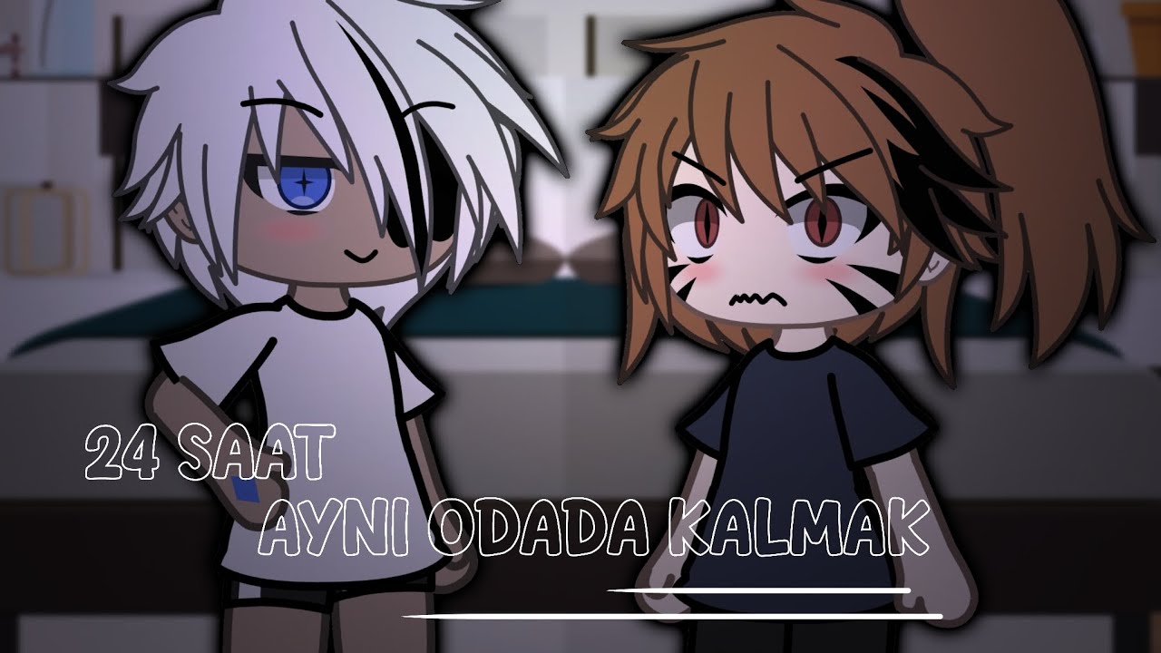 Lucifer ve Lucas 24 Saat Aynı Odada Kalırsa? //Gacha Life //FAKE ALL