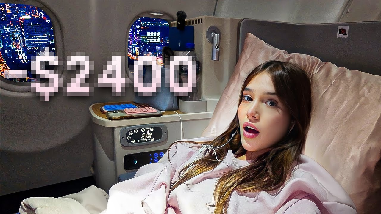 Viaj&eacute; en un asiento de $2,400 USD: Mi primera vez en Business Class - Flavia Martin