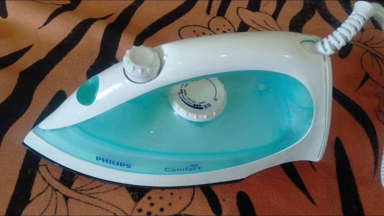 Philips comfort 1000 steam iron review in hindi || steam iron review