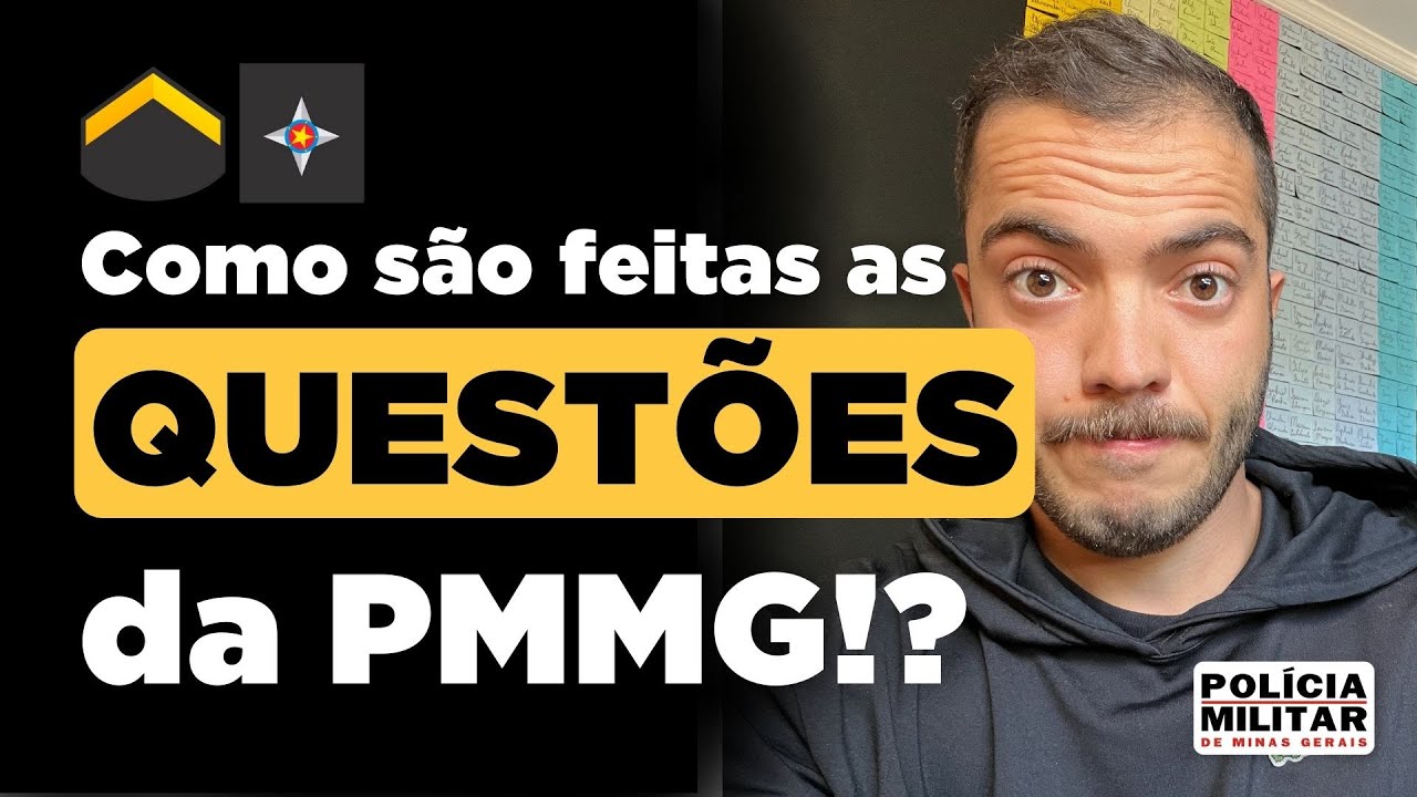 COMO S&Atilde;O FEITAS AS QUEST&Otilde;ES DE SOLDADO E CADETE DA PMMG
