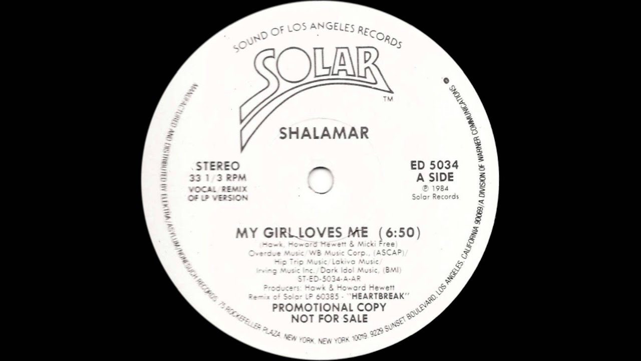 Shalamar   My girl loves me 12 mix