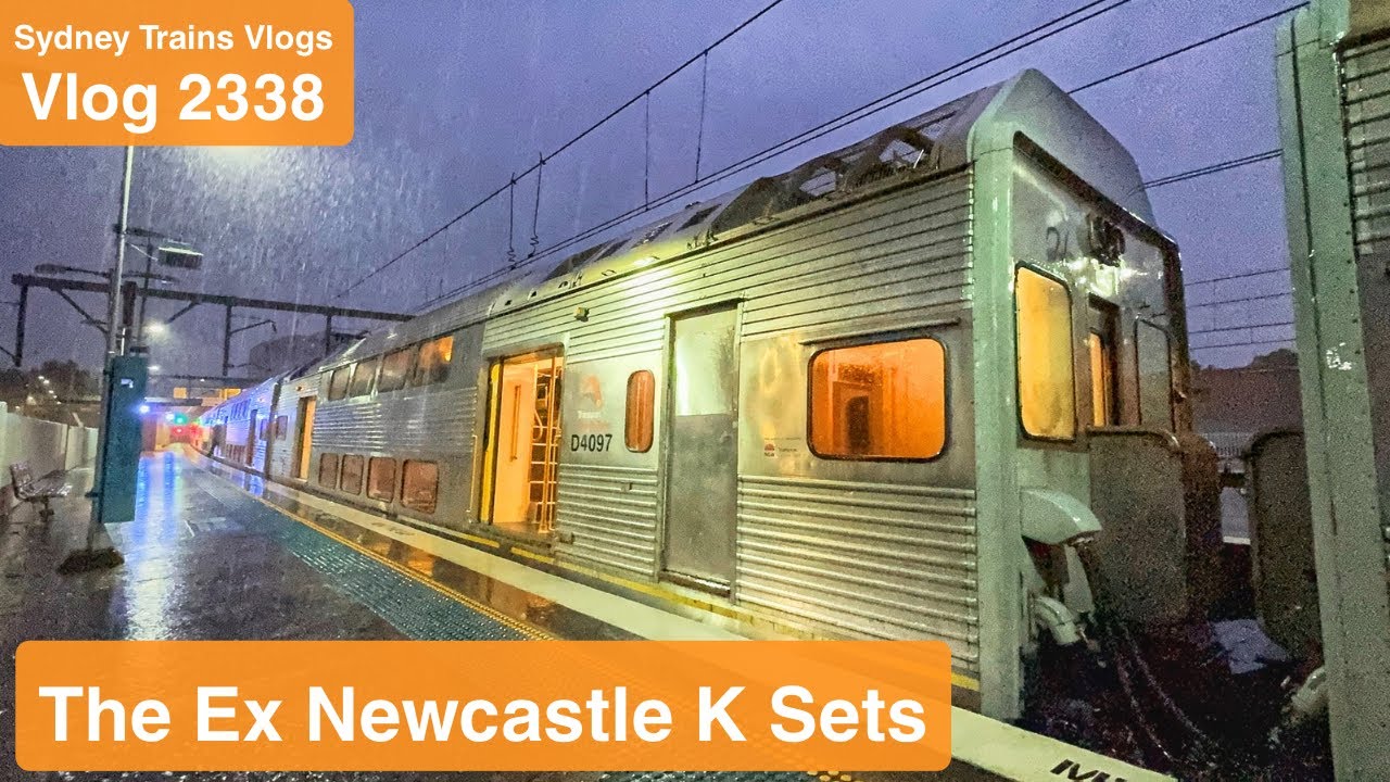 Sydney Trains Vlog 2338: The Newcastle K Sets