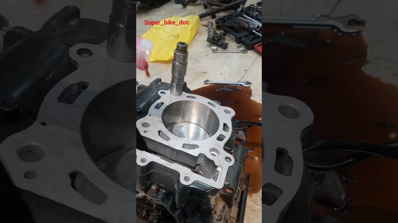 Duke 390/engine work , white smoke engine work cost ₹30,000.(bore,piston,clutch assy,timing chain)