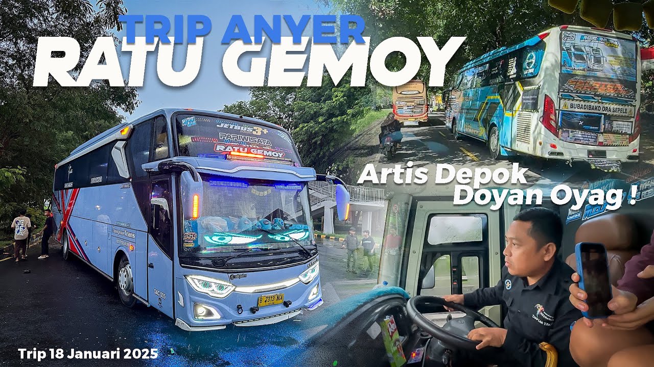 [ TRIP SERU BERASA DIGOYANG SPEEDBOAT DARAT ! ] Trip Bareng ARTIS DEPOK Tampian Trans RATU GEMOY