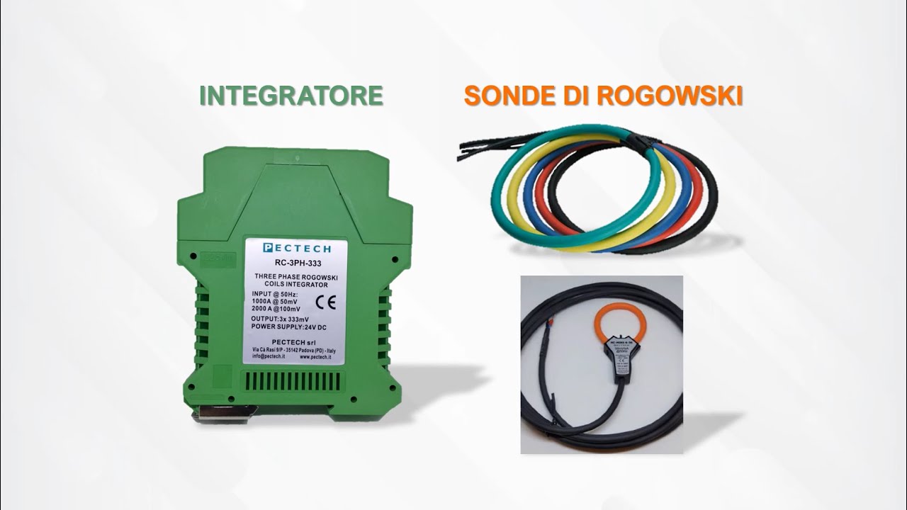 Integratore + Sonde di Rogowski