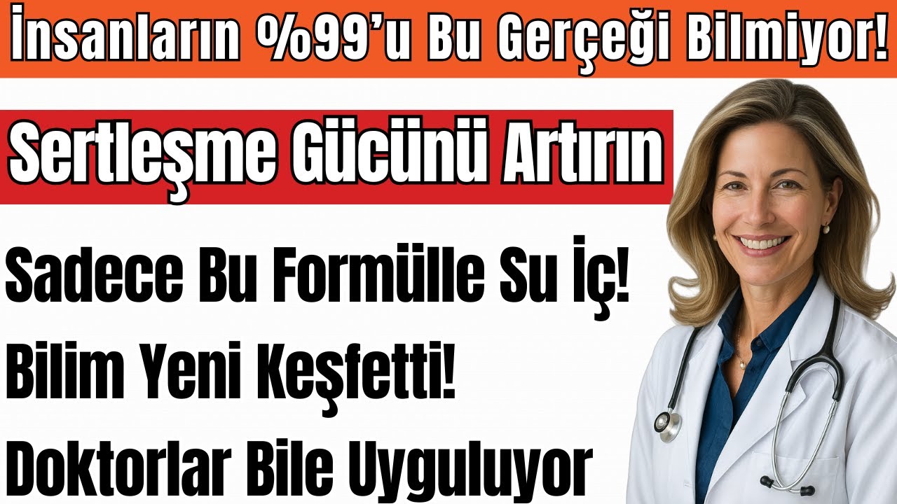 Sertleşmeyi Artırmak İçin Suyu Böyle İç – Çoğu Erkek Bunu Bilmiyor! #cinselsağlık #yaşlılar