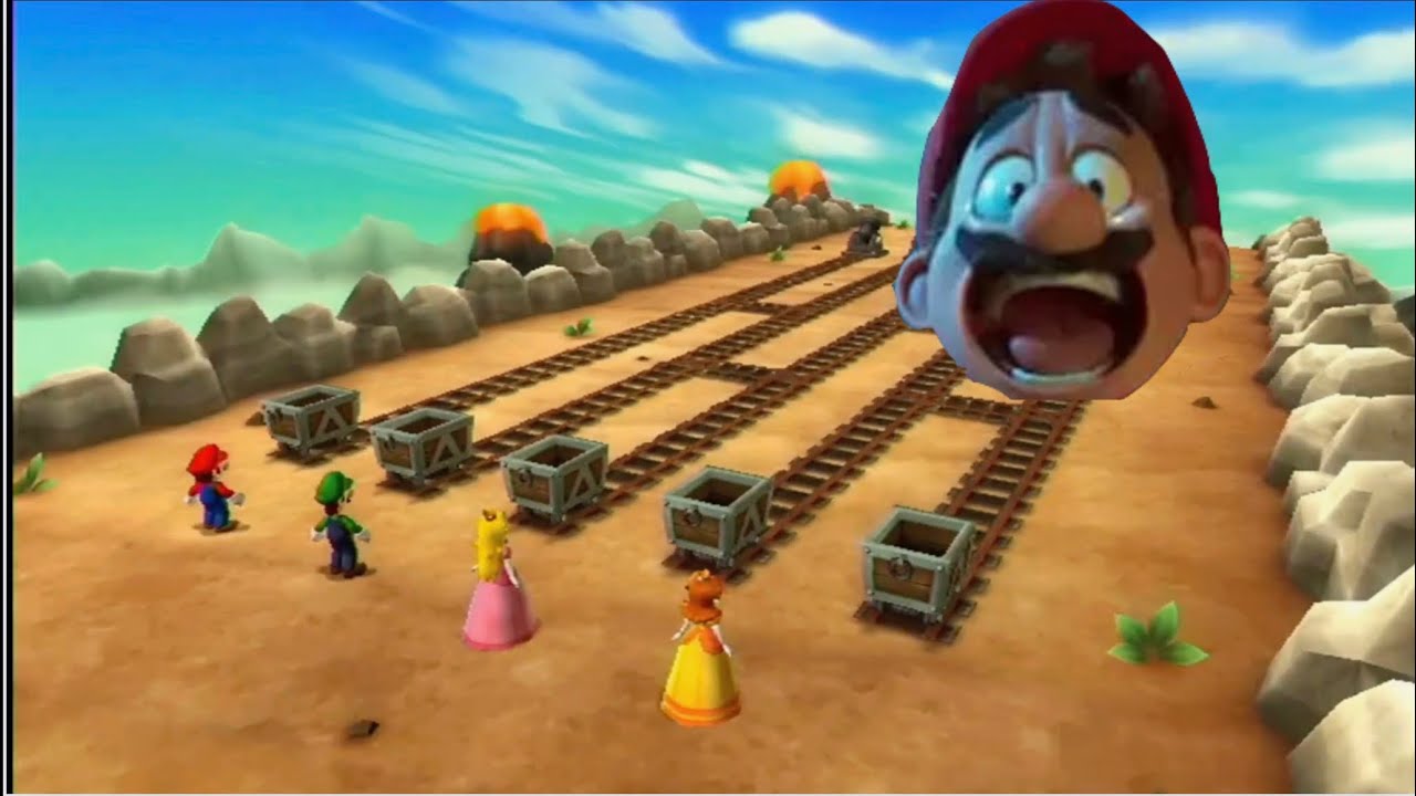 Mario Party 9 - Boss Rush Mario VS Luigi VS Peach VS Daisy Master CPU