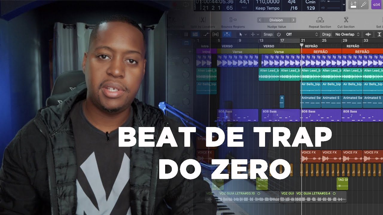 Criando um Beat de Trap do ZERO / Logic Pro X
