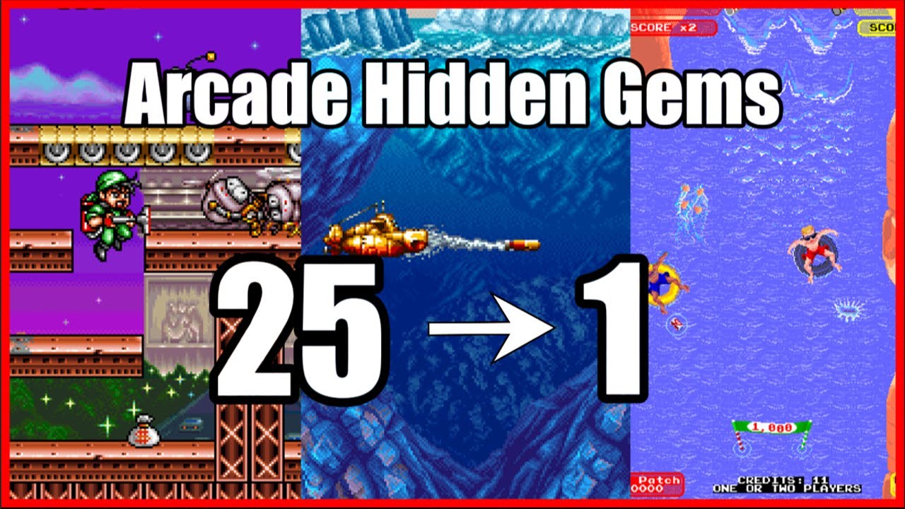 Top 25 Rare And Hidden Gem Arcade Games