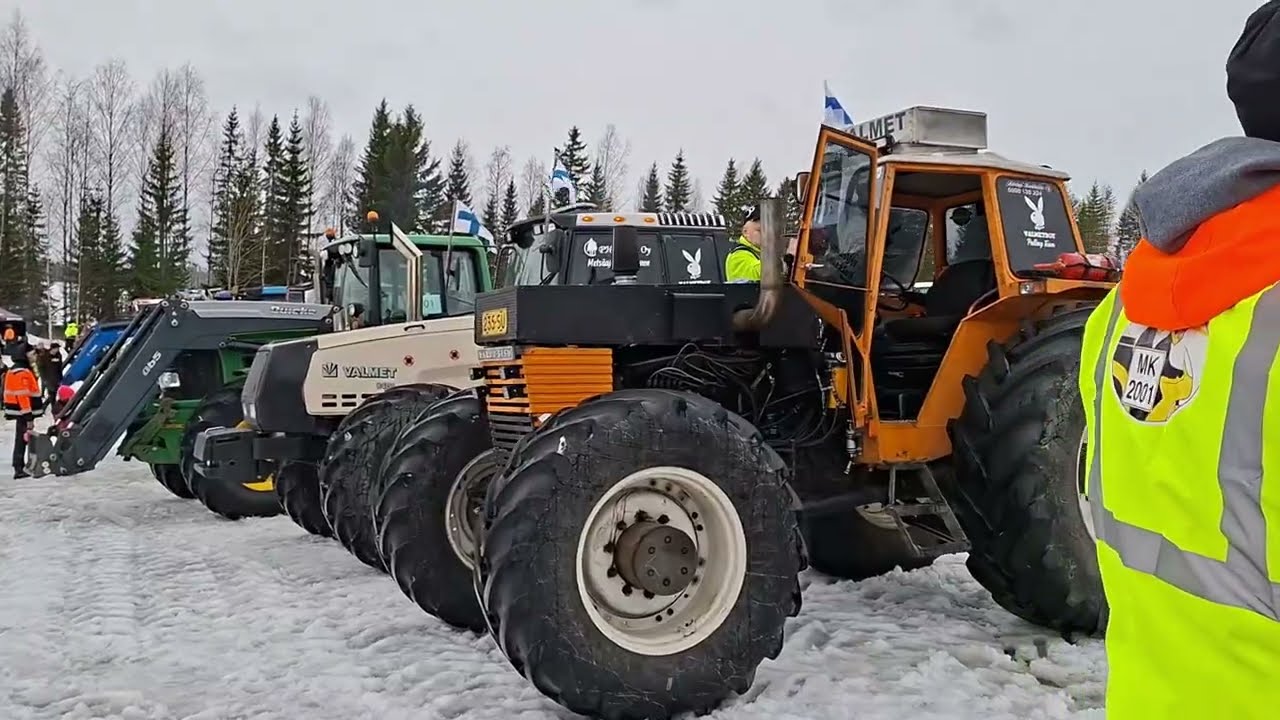 Alkutunnelmia varikolta  / Vieremän mäkivetokisat 14.3.2026  