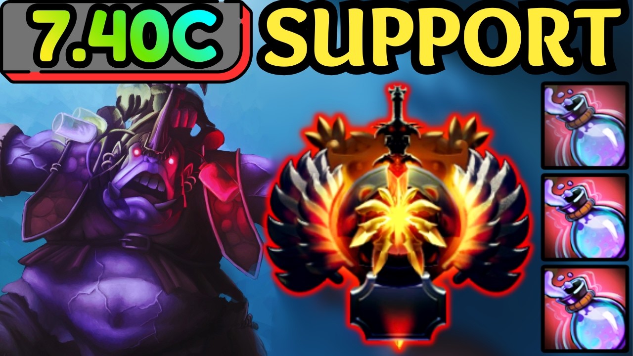 🔥 ALCHEMIST SUPPORT MAKES TEAM RICH & UNSTOPPABLE 🔥 DOTA 2