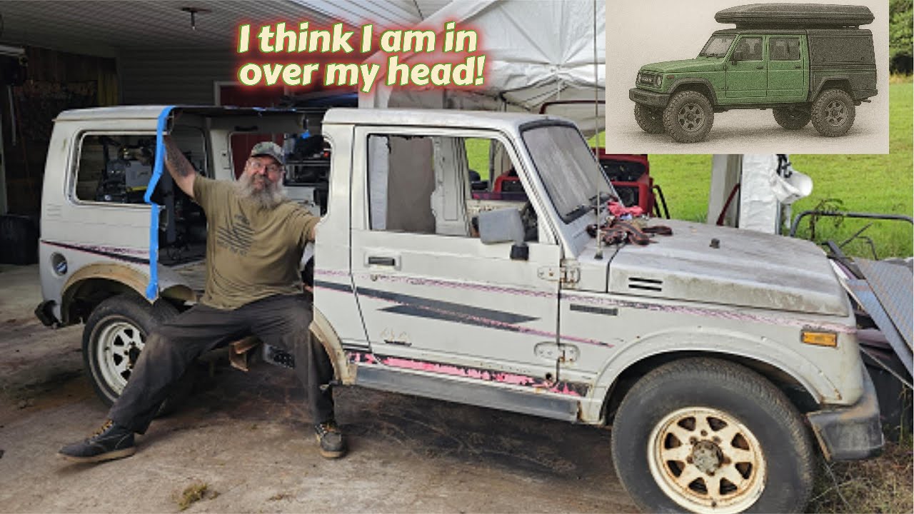 Turning a Suzuki into a dream overland rig!