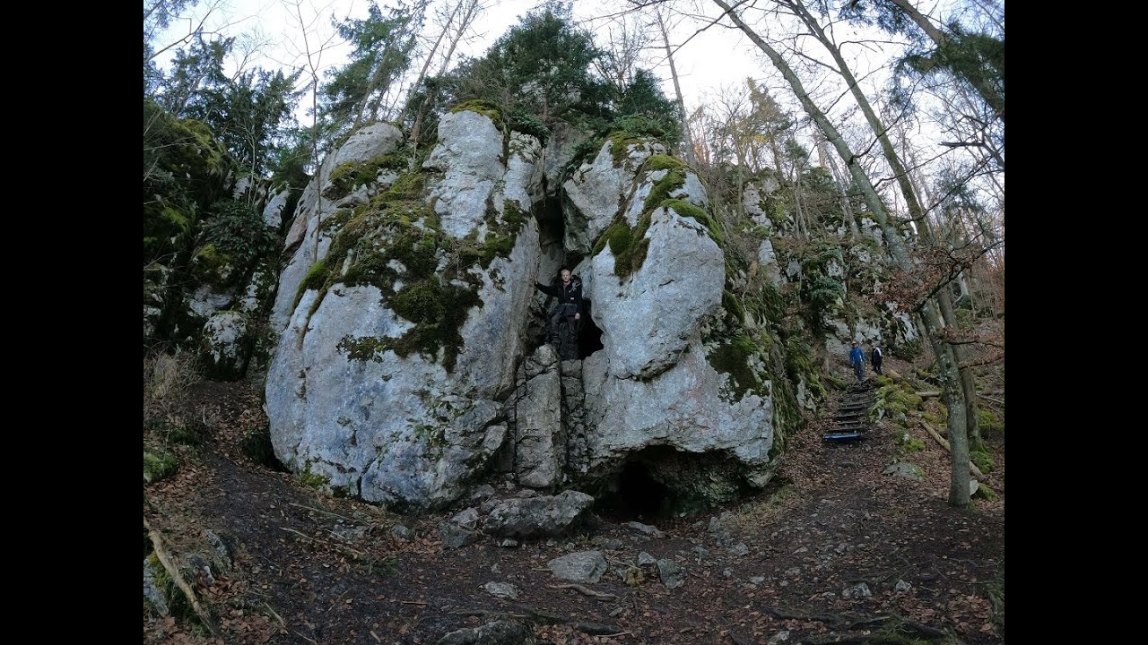 Klamm bei der Burg Prunn