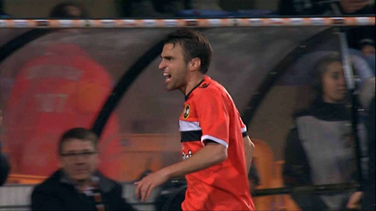 Goal Yann JOUFFRE (45') - FC Lorient - SC Bastia (4-1) / 2012-13