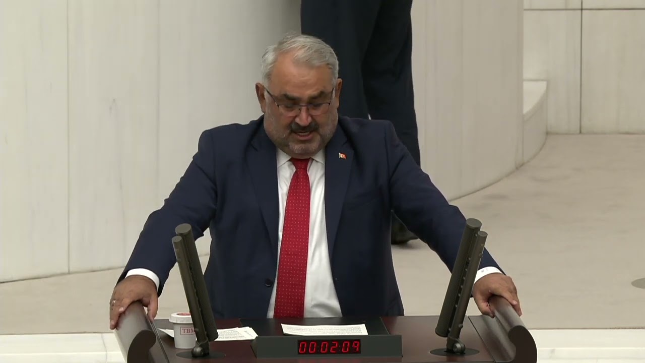 Milletvekili Halil Etyemez, TBMM Genel Kurulu'nda Konuştu