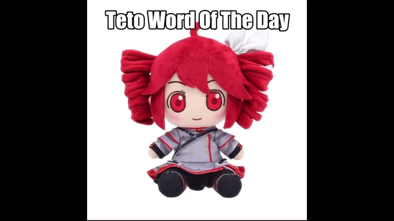 TETO WORD OF THE DAY: PEAR 🍐 #teto #tetokasane #pear #fruit #vocaloid #viralllllllll #fyp #miku