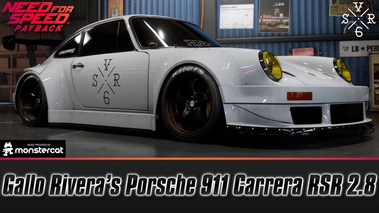 Need For Speed Payback: Gallo Rivera's Porsche 911 Carrera RSR 2.8 | Abandoned Car Location