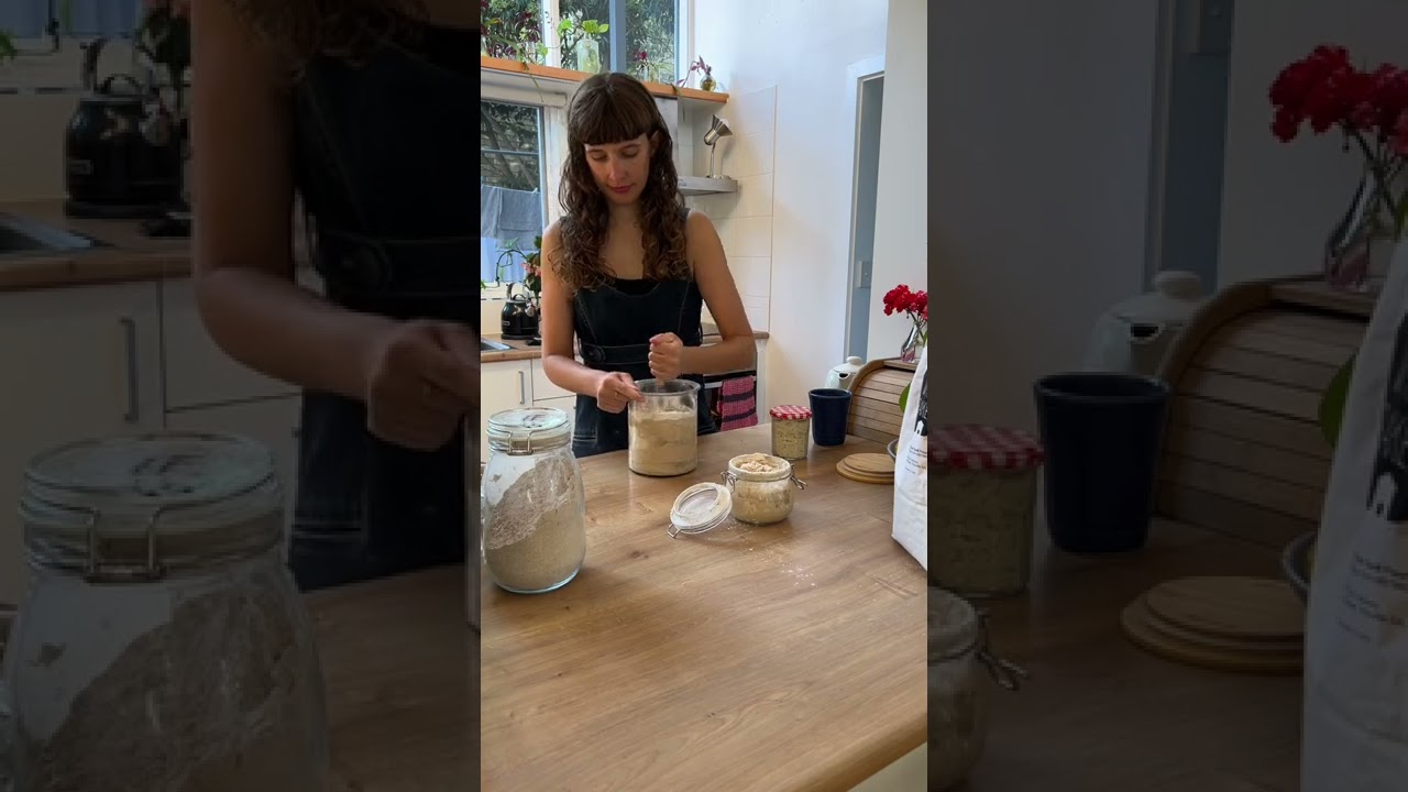 What&rsquo;s the easiest way to look after your sourdough starter? #sauerteig #sourdough #sourdoughstarter