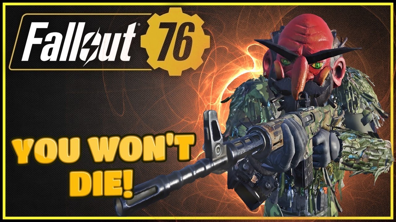 Билд коммандо через полное здоровье 2025 (без силовой брони) &mdash; Fallout 76