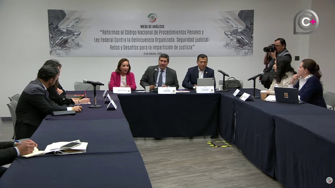 Inicia primera mesa de análisis sobre reformas al Código Nacional de Procedimientos Penales