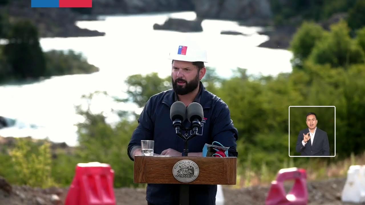 Ruta 7: Ceremonia de primera piedra de obras de mejoramiento