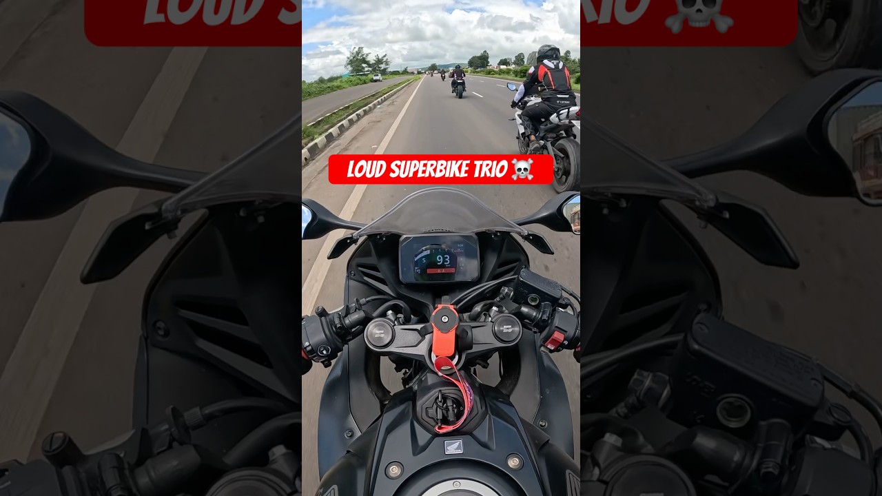 CBR 650R x Daytona 675 x Z900 - Rolling Loud on the Highway 🥵🔥🚀 