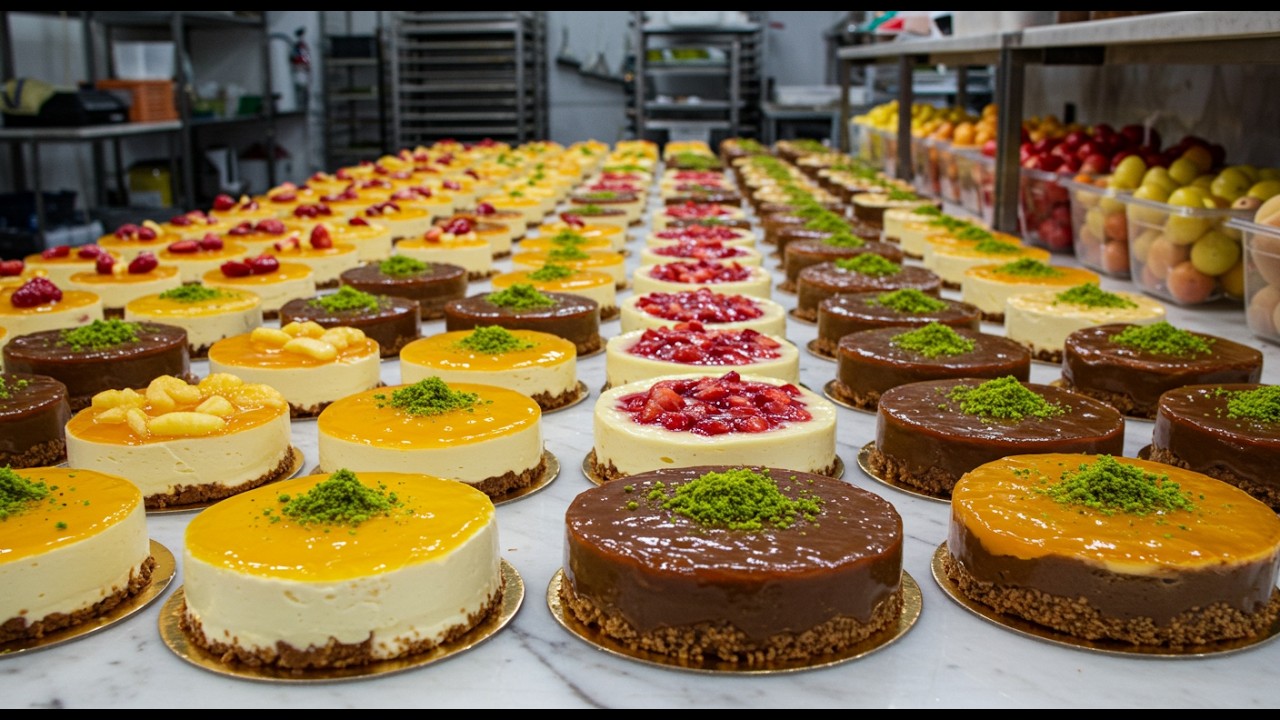 You Won’t Believe These Cakes! Turkish Bakery Decoration in Full Process