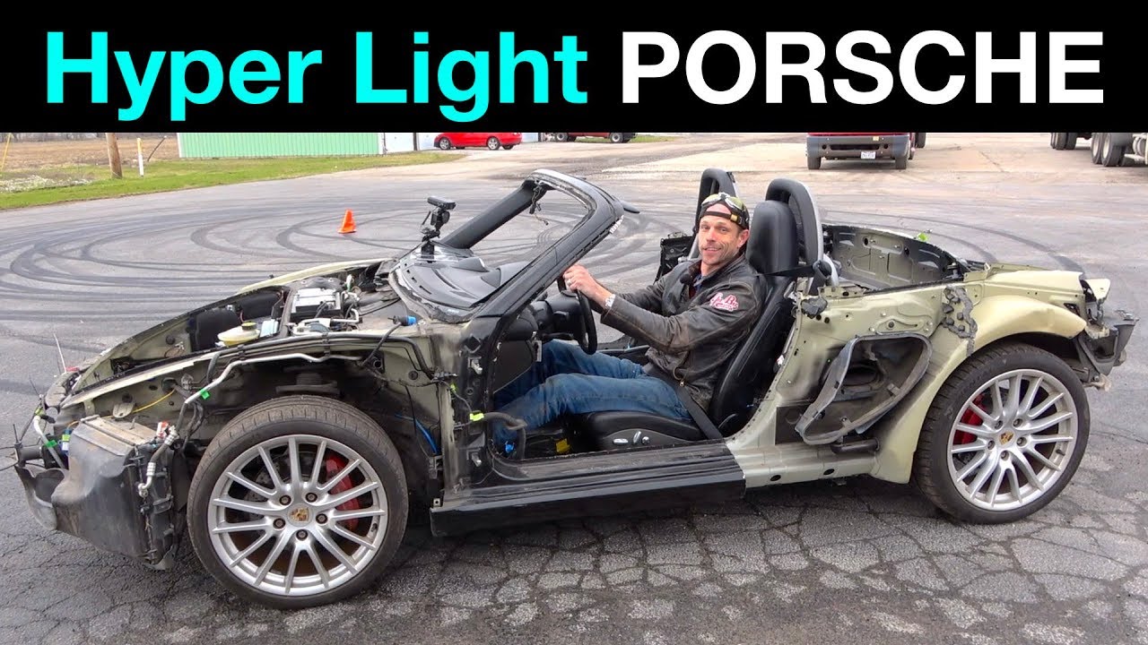 Naked Porsche doughnuts for Lykan Hypersport build!
