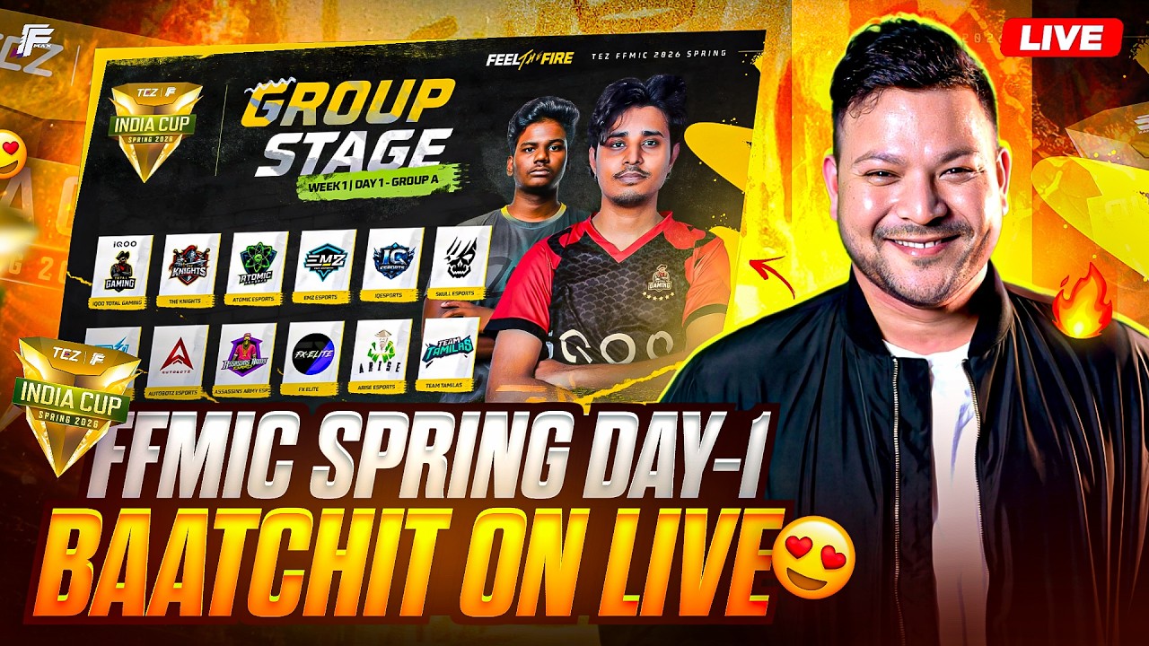 FFMIC Shuru | Day 1 pe Charcha | 50K subs Target