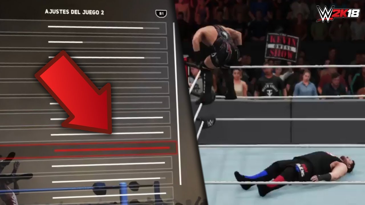 COMO HACER WWE 2K18 LO MÁS REALISTA POSIBLE - (TUTORIAL SLIDERS)