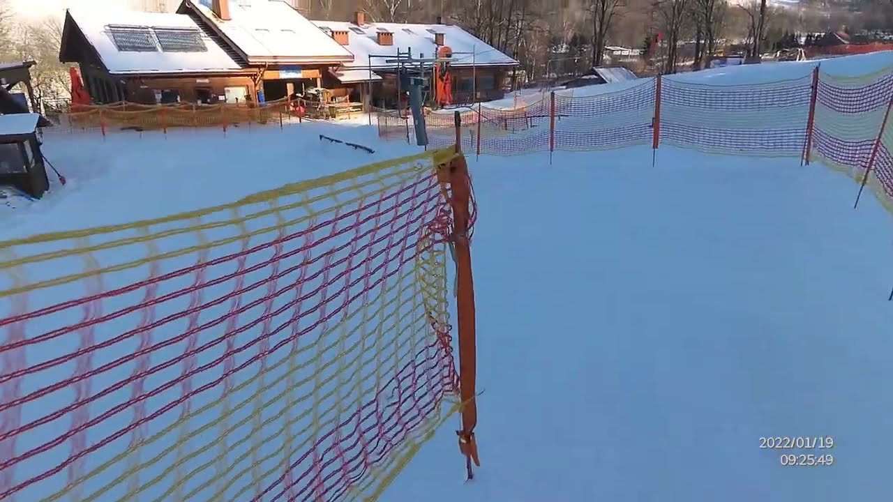 19.01.2022 KiczeraSki Puławy - trasa nr 2 -warunki na stoku