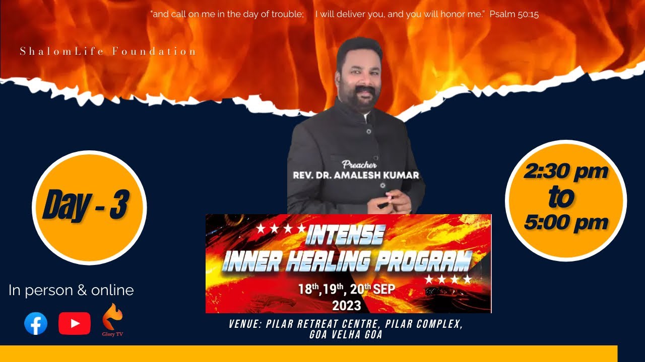Day-48/ Pentecostal Restoration/ 2:30 PM /20.09.2023/ Rev. Dr. Amalesh Kumar