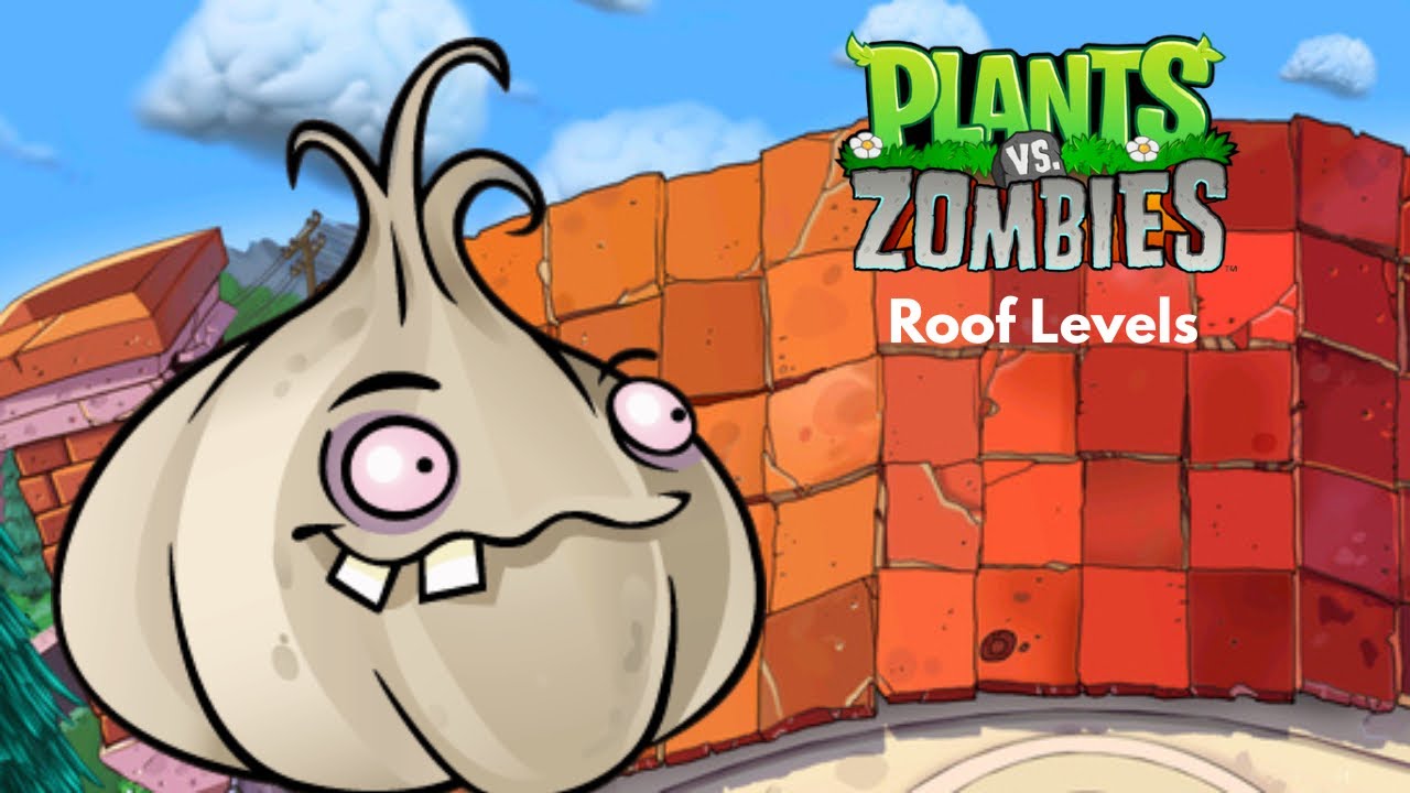 Plants vs. Zombies Part 5 - Roof Levels