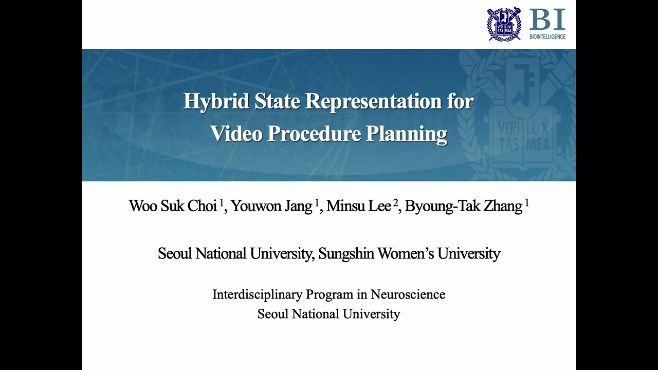 Hybrid State Representation for Video Procedure Planning