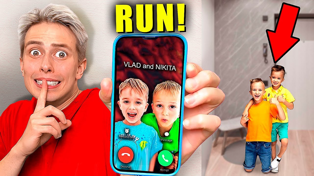 Я НОЧУЮ в ДОМЕ ВЛАД и НИКИ **они меня нашли**